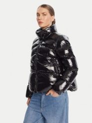 PINKO Kurtka zimowa Caban 101598 A2P7 Czarny Regular Fit. Czarne kurtki Pinko, na zimę, bez wzorów, z syntetyku, bez kaptura. Za 1,009.00 zł.