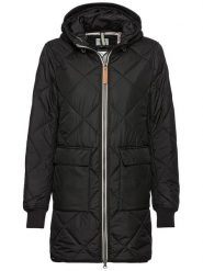 Camel Active Płaszcz pikowany w kolorze czarnym rozmiar: 38. Czarne płaszcze Camel Active, bez wzorów, bez kaptura. Za 430.46 zł.
