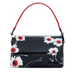 Torebka Desigual. Czarne torebki klasyczne Desigual, bez wzorów, klasyczne, bez dodatków. Za 199.99 zł.