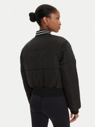 Juicy Couture Kurtka bomber Kelsey JCOIJ224557 Czarny Regular Fit. Czarne kurtki Juicy Couture, xxs, bez wzorów, z syntetyku, bez kaptura. Za 249.99 zł.