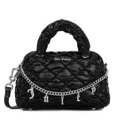 Torebka Juicy Couture. Czarne torebki klasyczne Juicy Couture, bez wzorów, klasyczne, bez dodatków. Za 329.99 zł.