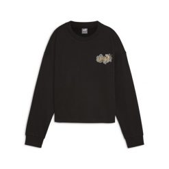 Damska bluza ESS+ CLASS ACT PUMA Black. Czarne bluzy bez kaptura Puma, m, bez wzorów, bez kaptura, na fitness i siłownię. Za 163.75 zł.