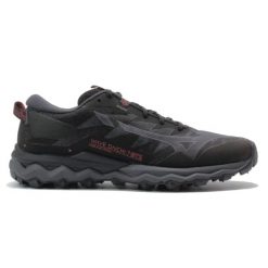 Buty do biegania Mizuno Wave Daichi 7 GTX czarne. Czarne buty do biegania Mizuno, bez wzorów, bez zapięcia, do biegania, mizuno wave. Za 638.30 zł.