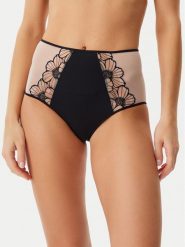 Chantelle Figi klasyczne z wysokim stanem Lush C22OC5 Czarny. Czarne figi Chantelle, bez wzorów, z syntetyku, z podwyższonym stanem. Za 139.99 zł.