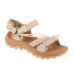 Sandały Damskie Speed Fusion Web Rmx. Brązowe sandały Merrell, bez wzorów, z gumy, z otwartym noskiem, bez obcasa, bez zapięcia. Za 519.99 zł.