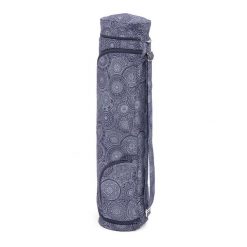Bawełniana torba na matę do jogi Bodhi Asana Bag 70 - granatowy. Niebieskie torby sportowe BODHI, bez wzorów, z bawełny. W wyprzedaży za 109.99 zł.