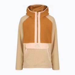 Bluza polarowa damska KADVA RODIA WMNS. Brązowe bluzy z kapturem KADVA, l, bez wzorów, z dzianiny, bez kaptura, trekkingowe. Za 189.99 zł.