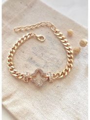 Atelier MIU Pozłacana bransoletka rozmiar: onesize. Żółte bransoletki atelier MIU, pozłacane. Za 56.99 zł.