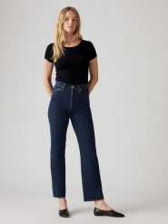 Levi's Dżinsy - Slim fit - w kolorze granatowym rozmiar: W27/L29. Niebieskie jeansy Levi's, l, z aplikacjami, klasyczne, z podwyższonym stanem. Za 176.08 zł.