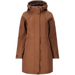 Parka dla kobiet Whistler Mullie V2 10000. Brązowe płaszcze WHISTLER, na zimę, bez wzorów, bez kaptura. Za 449.00 zł.