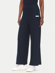 EA7 Emporio Armani Spodnie materiałowe 7W000165 AF12654 UB102 Granatowy Regular Fit. Niebieskie spodnie materiałowe EA7 Emporio Armani, bez wzorów, z materiału. Za 369.99 zł.