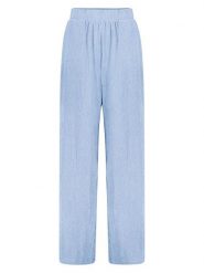 Sublevel Spodnie w kolorze błękitnym rozmiar: XL. Niebieskie spodnie materiałowe Sublevel, bez wzorów, z materiału. Za 60.99 zł.