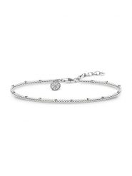 Thomas Sabo Srebrna bransoletka rozmiar: onesize. Szare bransoletki thomas sabo, srebrne. Za 129.95 zł.
