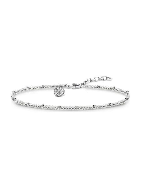 Thomas Sabo Srebrna bransoletka rozmiar: onesize. Szare bransoletki thomas sabo, srebrne. Za 124.95 zł.