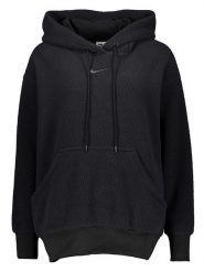 Nike Bluza "Plush" w kolorze czarnym rozmiar: M. Czarne bluzy Nike, m, bez wzorów, bez ramiączek, z kapturem. Za 202.98 zł.