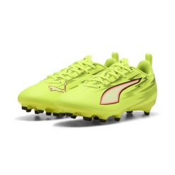 Młodzieżowe buty piłkarskie ULTRA 6 PLAY FG/AG PUMA. Czarna buty do biegania Puma, bez wzorów, bez zapięcia, do biegania. Za 219.00 zł.