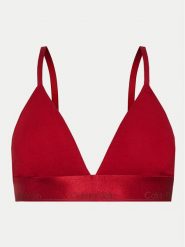 Calvin Klein Underwear Biustonosz braletka Lightly Lined Triangle 000QF7994E Bordowy. Czerwone biustonosze Calvin Klein Underwear, bez wzorów, z syntetyku. Za 99.99 zł.