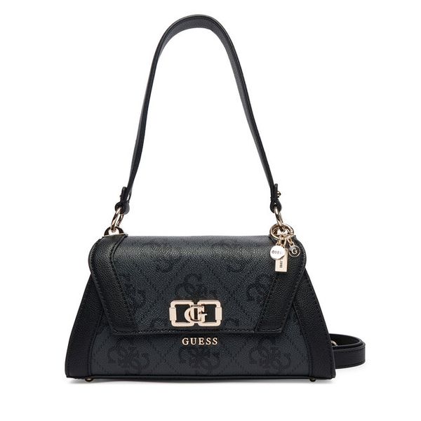 Torebka Guess. Szare torebki klasyczne Guess, z aplikacjami, klasyczne, bez dodatków. Za 589.99 zł.