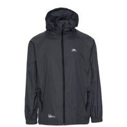 Kurtka Trespass Qikpac – unisex Packaway Jkt Flint. Szare kurtki Trespass, na lato, bez wzorów, sportowe, bez kaptura. Za 282.99 zł.