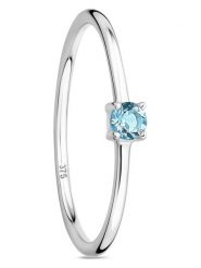 Diamant Exquis Złoty pierścionek z topazem rozmiar: 56. Niebieskie pierścionki Diamant Exquis, z topazem, złote. Za 2,479.99 zł.