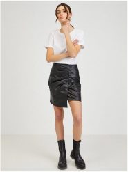 Orsay Spódnica w kolorze czarnym rozmiar: 36. Czarne spódnice Orsay, bez wzorów, ze skóry, midi. Za 72.45 zł.