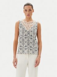 JDY Top Dodo 15296246 Écru Regular Fit. Topy JDY, xs, bez wzorów, z syntetyku, bez kołnierzyka, bez ramiączek. Za 59.99 zł.
