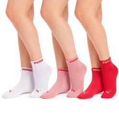 Skarpetki damskie Puma 3-PAK. Białe skarpetki Puma, bez wzorów. Za 26.90 zł.