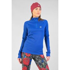 Bluza Coldproof Ocieplana Zip Damska Nessi Sportswear. Niebieskie bluzy NESSI SPORTSWEAR, bez wzorów, bez kaptura, do biegania. Za 499.00 zł.