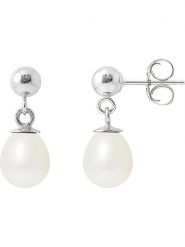 Pearline Srebrne kolczyki-wkrętki z perłami rozmiar: onesize. Białe kolczyki Pearline, z perłą, srebrne. Za 217.99 zł.