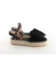 Poti Pati Espadryle w kolorze czarnym rozmiar: 38. Czarne espadryle Poti Pati, bez wzorów, bez obcasa, na platformie. Za 100.99 zł.