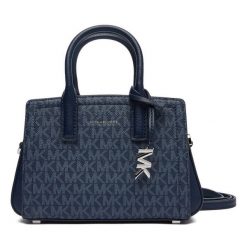 Torebka MICHAEL Michael Kors. Niebieskie torebki klasyczne MICHAEL Michael Kors, bez wzorów, klasyczne, bez dodatków. Za 989.99 zł.