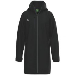 Kurtka stadionowa Erima Cmpt czarna. Czarne kurtki 55PROTEC, s, bez wzorów, z polaru, bez kaptura. Za 485.99 zł.
