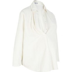 Tunika sztruksowa ciążowa i do karmienia, z bawełny. Tuniki bonprix, bez wzorów, z bawełny, bez kołnierzyka, bez ramiączek. Za 54.99 zł.