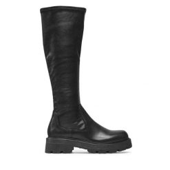 Kozaki Vagabond Shoemakers. Czarne kozaki Vagabond Shoemakers, bez wzorów, bez obcasa, na płaskiej podeszwie, bez zapięcia. Za 949.99 zł.