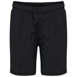 Szorty tkane dla dzieci Hummel Move Grid. Zielone szorty Hummel, bez wzorów, z tkaniny, sportowe. Za 195.00 zł.