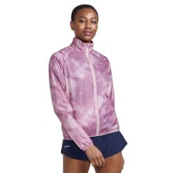 Kurtka damska Craft Pro Hypervent. Czerwone kurtki do biegania Craft, bez wzorów, bez kaptura, do biegania. W wyprzedaży za 333.00 zł.