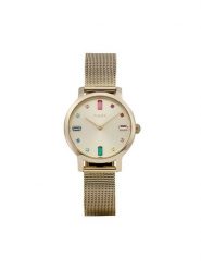 Timex Zegarek Transcend TW2Y26400 Złoty. Żółte, analogowe zegarki Timex, złote. Za 589.99 zł.