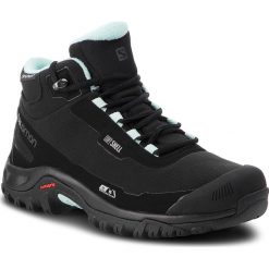 Trekkingi SALOMON - Shelter Cs Wp W 404731 21 V0 Black/Black/Eggshell Blue. Buty trekkingowe marki FORCLAZ. W wyprzedaży za 389.00 zł.