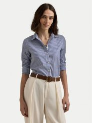 LAUREN RALPH LAUREN Koszula 200859048001 Niebieski Regular Fit. Niebieskie koszule Lauren Ralph Lauren, xl, bez wzorów, z bawełny, bez kołnierzyka, bez ramiączek. Za 429.99 zł.