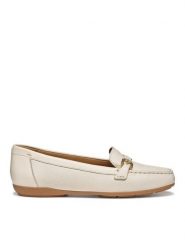 Geox Mokasyny D Annytah Moc B D56BMB-00046 C1122 Beżowy. Brązowe mokasyny Geox, bez wzorów, ze skóry. Za 459.99 zł.