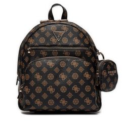 Plecak Guess. Brązowe plecaki Guess, z aplikacjami, bez dodatków. Za 669.99 zł.