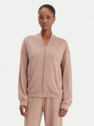 Liu Jo Sport Bluza TA6241 JS182 Brązowy Regular Fit. Brązowe bluzy bez kaptura Liu Jo Sport, xl, bez wzorów, z wiskozy, bez kaptura. Za 559.99 zł.