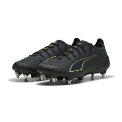 Buty piłkarskie unisex ULTRA 6 ULTIMATE MxSG PUMA. Czarne buty do biegania Puma, bez wzorów, bez zapięcia, do biegania. Za 979.00 zł.