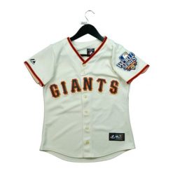Second life - Majestic San Francisco Giants MLB Koszulka - Jak nowy. Brązowe t-shirty sportowe MAJESTIC SPORT, bez wzorów, bez ramiączek. Za 203.00 zł.