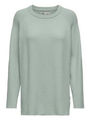 ONLY Sweter w kolorze zielonym rozmiar: L. Zielone swetry ONLY, l, bez wzorów, bez ramiączek. Za 88.02 zł.