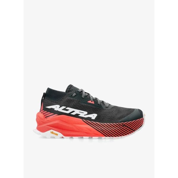 Buty trailowe damskie Altra Olympus 275. Czerwone buty do biegania Altra, bez wzorów, bez zapięcia, do biegania. Za 839.99 zł.