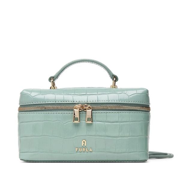 Torebka Furla. Niebieskie torebki klasyczne Furla, bez wzorów, bez dodatków. Za 1,039.00 zł.