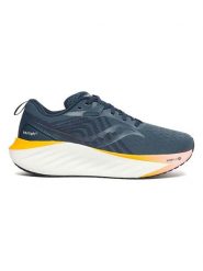 Saucony Buty "Triumph 22" w kolorze granatowo-musztardowym do biegania rozmiar: 41. Niebieskie buty do biegania Saucony, bez wzorów, bez zapięcia, do biegania. Za 528.34 zł.