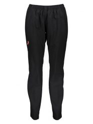 Asics Spodnie przeciwdeszczowe w kolorze czarnym rozmiar: S. Czarne spodnie dresowe ASICS, bez wzorów, outdoorowe. Za 203.99 zł.