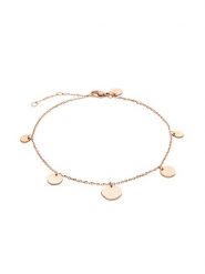 Liebeskind Bransoletka z zawieszkami na kostkę rozmiar: onesize. Czerwone bransoletki Liebeskind, ze stali. Za 152.99 zł.